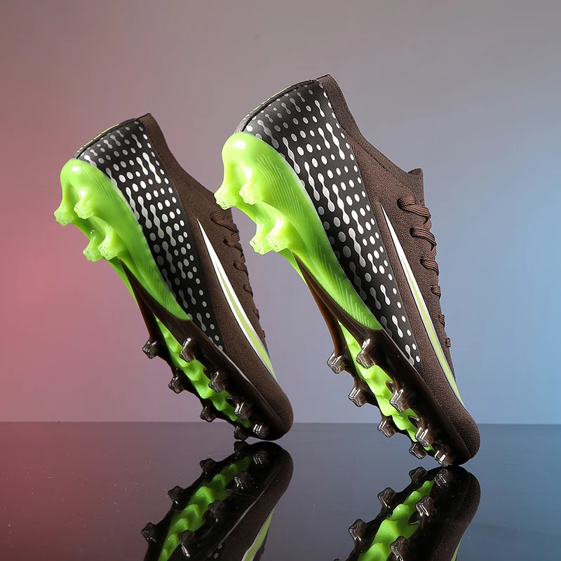 

FG Original Men Soccer Shoes Society Cleats Training Football Field Boots Ultralight Unisex Turf Football Shoes Comfortable