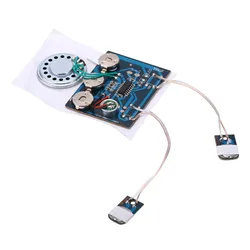 DIY Kit Voice Record Module Music Greeting Card Recorder Button Control Music Player For Gift Soldering Suite