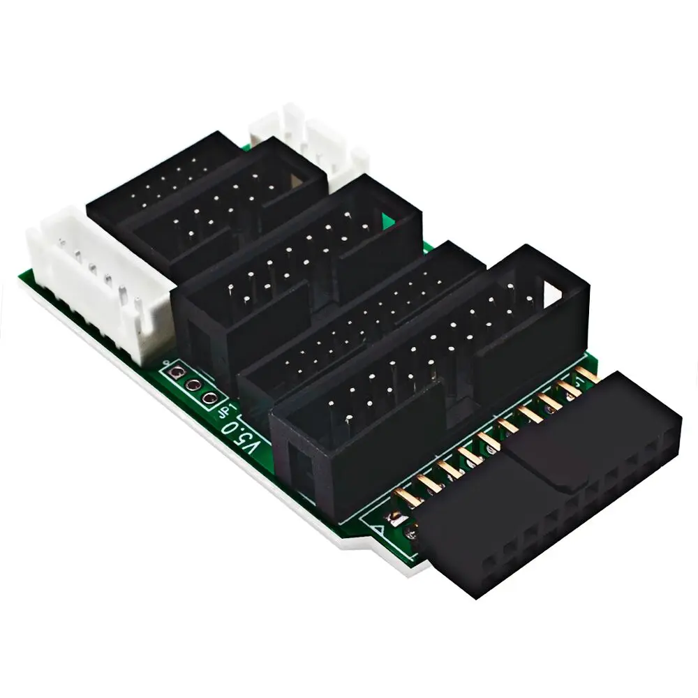 EGBO ل J-LINK ULINK2 محاكي V8 جميع الذراع JTAG محول محول ل TQ2440 MINI2440