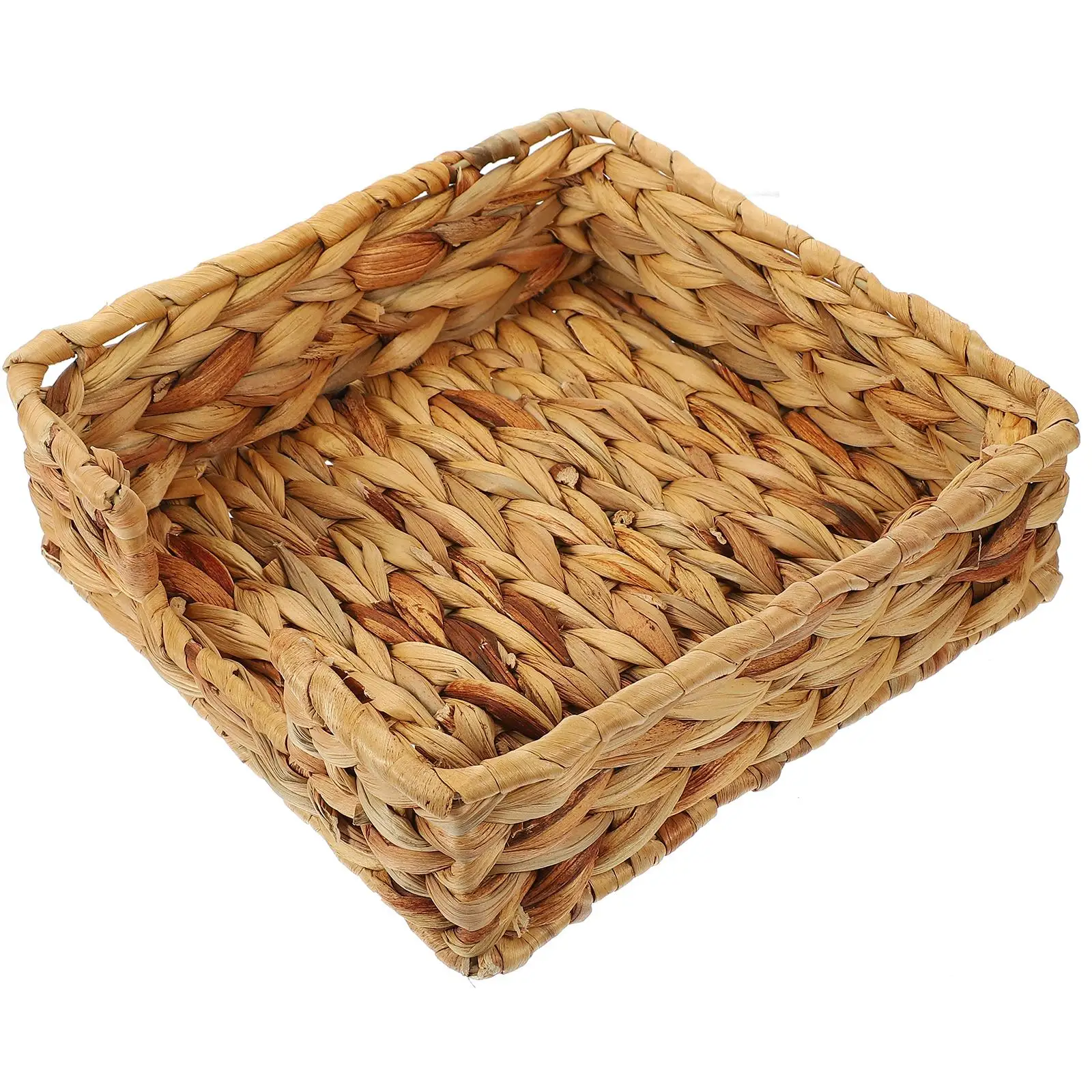 

Straw Storage Basket Woven Baskets for Shelves Decorative Storage Boxes Home Kitchen Grass Shelves Toilet Paper Bin
