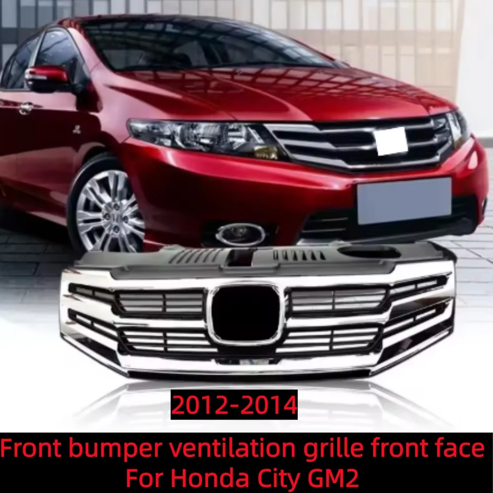 Przedni zderzak kratka wentylacyjna przednia twarz dla Honda City GM2 2012-2014
