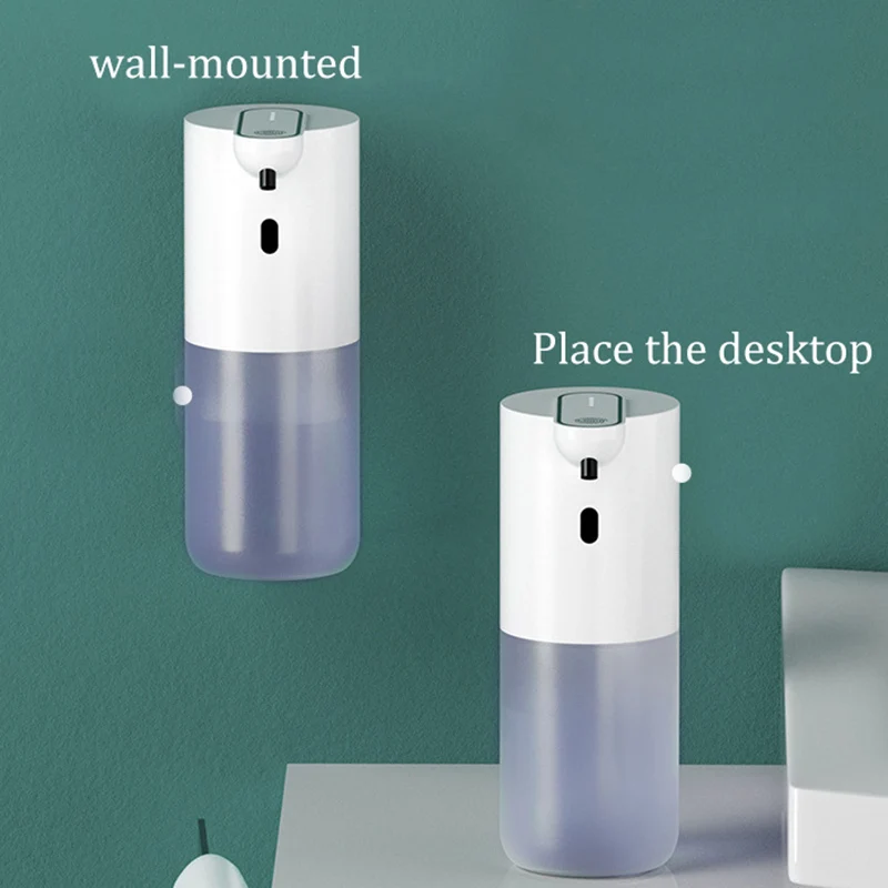 P8 Dispenser automatico di sapone da 400 ml Sensore intelligente a infrarossi in schiuma per macchina erogatrice di liquidi da cucina per bagno