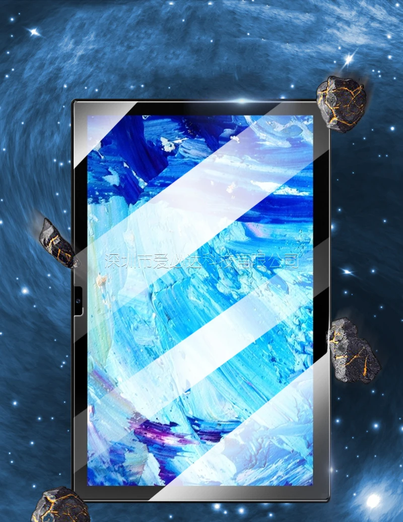 Kaca Tempered Cover Penuh Tablet untuk Blackview Tab 8 8 Inci Film Pelindung Layar