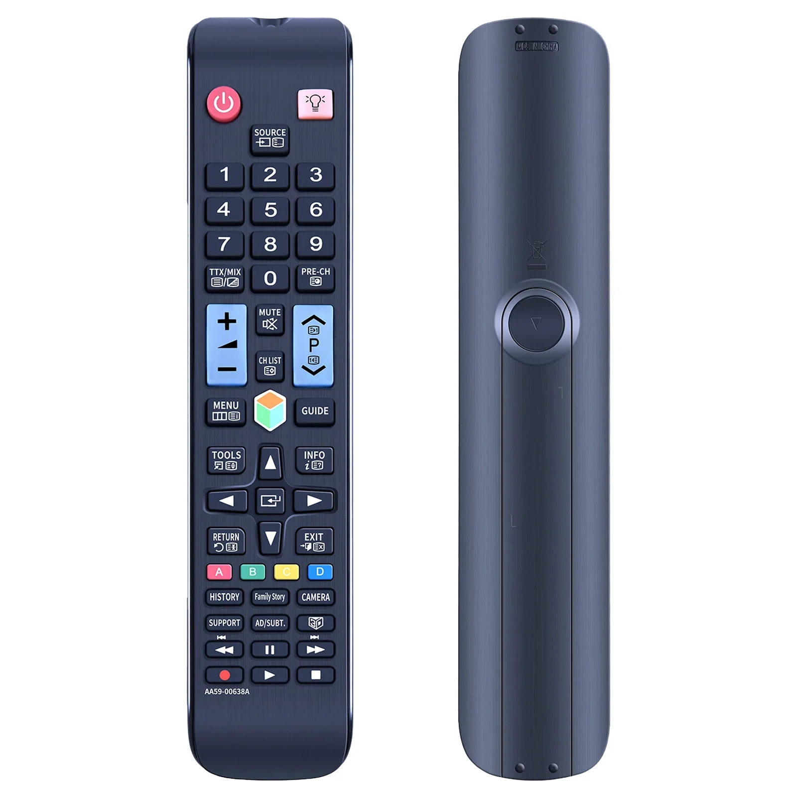 Zamiennik pilota AA59-00638A, AA59-00582A, AA59-00580A, AA59-00581A, kompatybilny z telewizorami Samsung Smart TV. — zdjęcie produktu 4