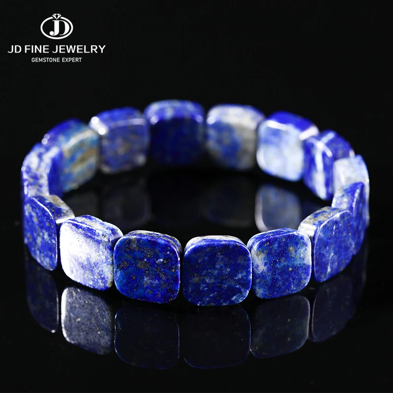 ג 'ד טבעי אבן לאפיס זולי ריקי ריפוי אנרגיה יוגה הקלה מדיטציה הקלה מדיטציה תכשיטים לנשים גברים מתנה