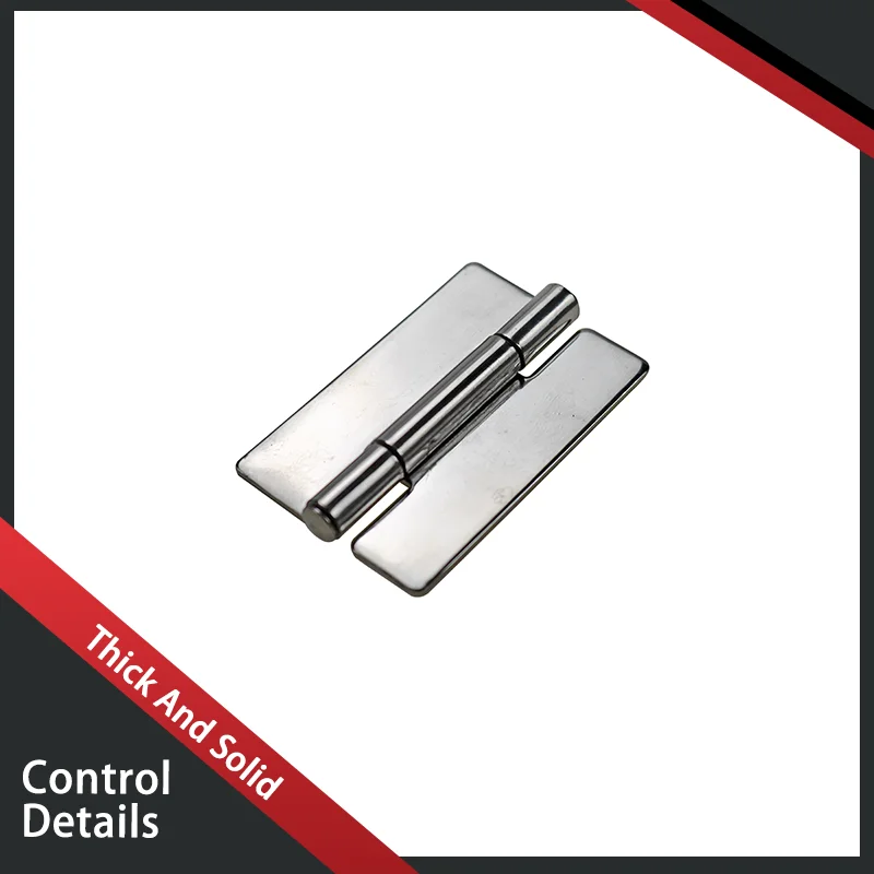 Commercial Industrial Activity 304 Stainless Steel Non Porous Welded Hinge 180 Degree Folding Cabinet Door Hinge