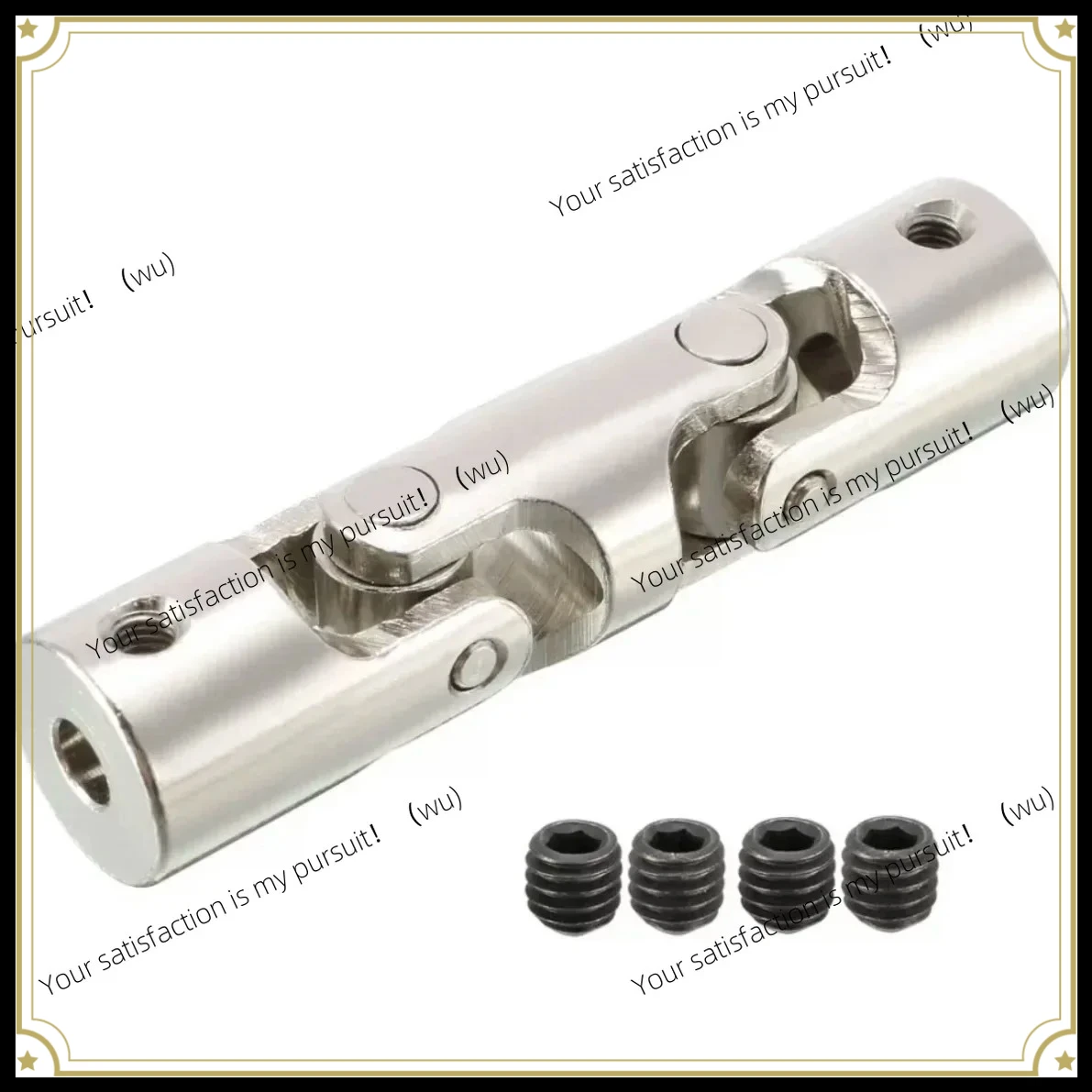 ZOCI-FOR Three-Joint Universal Coupling 4/5/6/8/10/15.5mm Micro Double Universal Joint Coupling