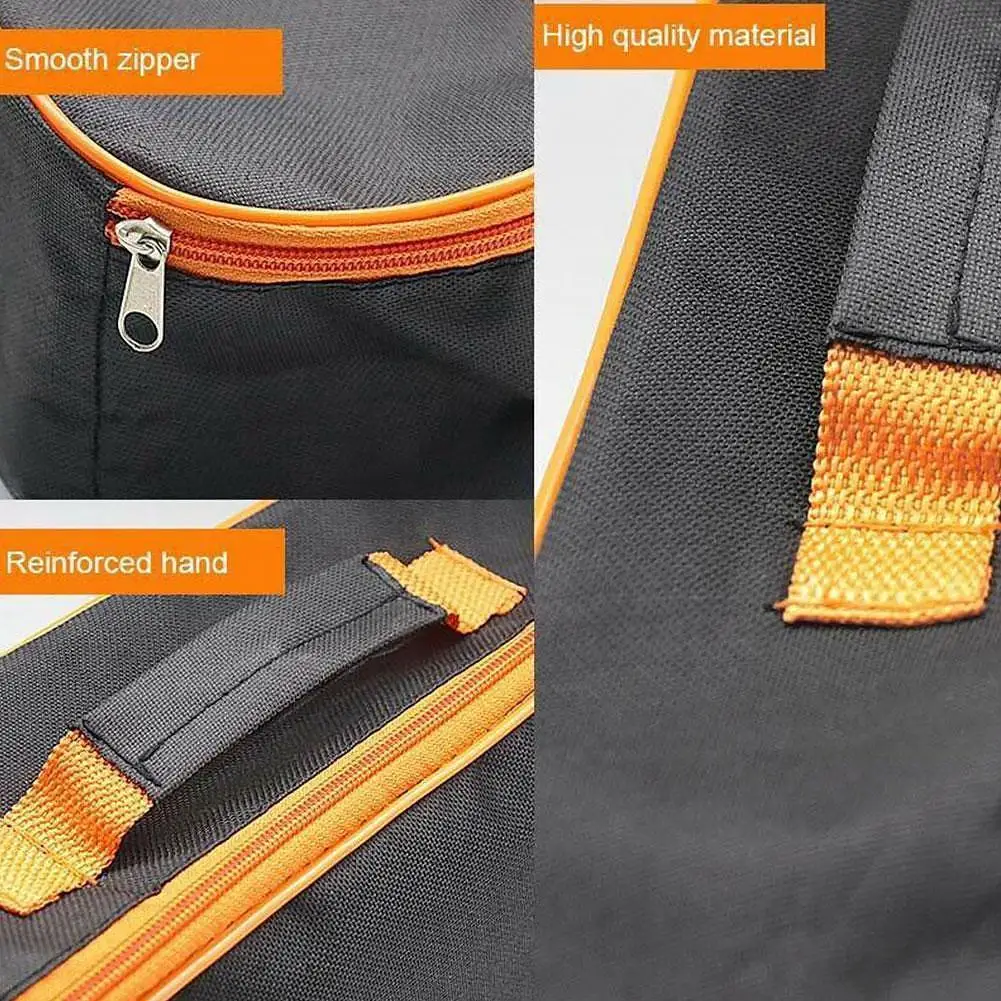Werkzeug-Aufbewahrungstasche aus Oxford-Stoff, wasserdichte Reißverschlusstasche, Hardware-Organizer, Handtasche für Autowartung, Gartengeräte – Detail 29