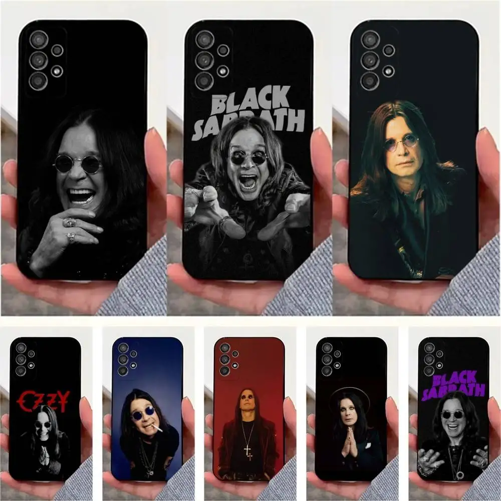 

O-Ozzy O-Osbourne Rock Singer Phone For Samsung S25,S24,S23,S22,S20,S21,S10,Ultra,Plus,Lite,FE,Soft Silicone Black Cover