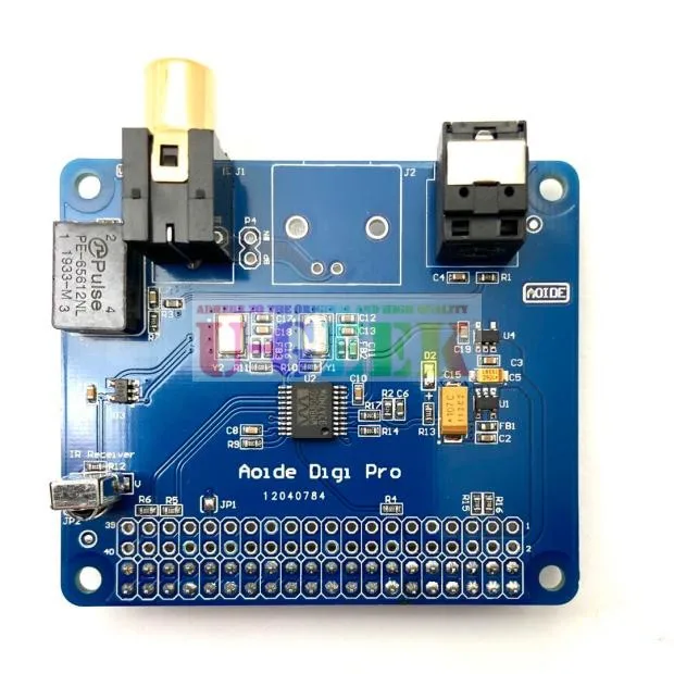 

Raspberry PI 4B Is Suitable for AOIDE DIGI PRO Digital Cast I2S Turn S/PDIF Fiber Coaxial Dual Clock Case