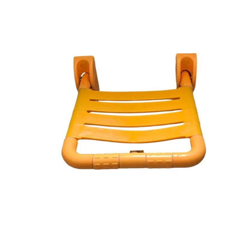 

*Elderly Armrest Bath Stool Accessible Upturn Folding Chair Bathroom Wall Chair