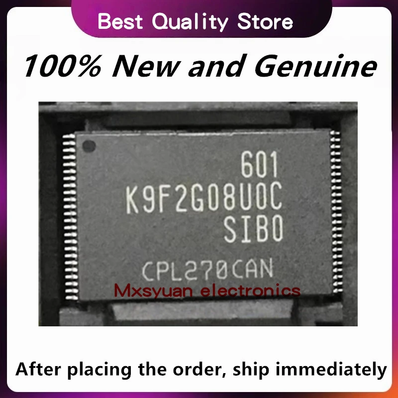 10PCS/LOT K9F2G08U0C-SIB0 K9F2G08UOC-SIBO K9F2G08UOC-SIB0 K9F2G08U0C K9F2G08UOC SIB0 TSOP48 100% New and Genuine