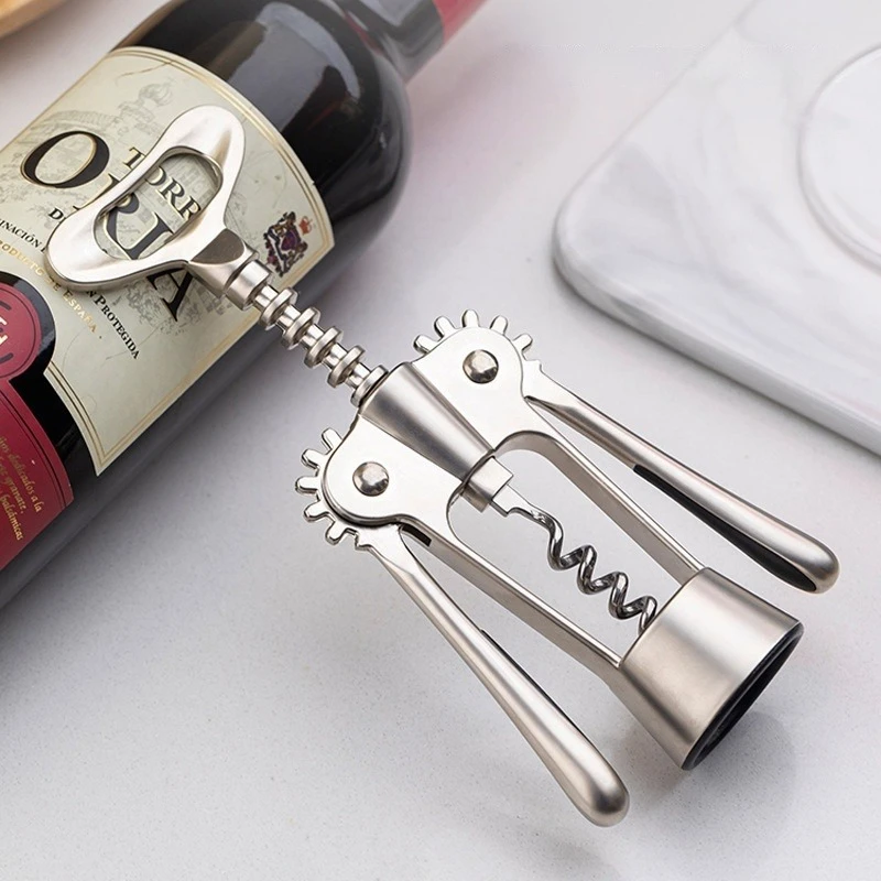 

Multi-Functional Wine Corkscrew & Beer Bottle Opener – Home Essential Tool
