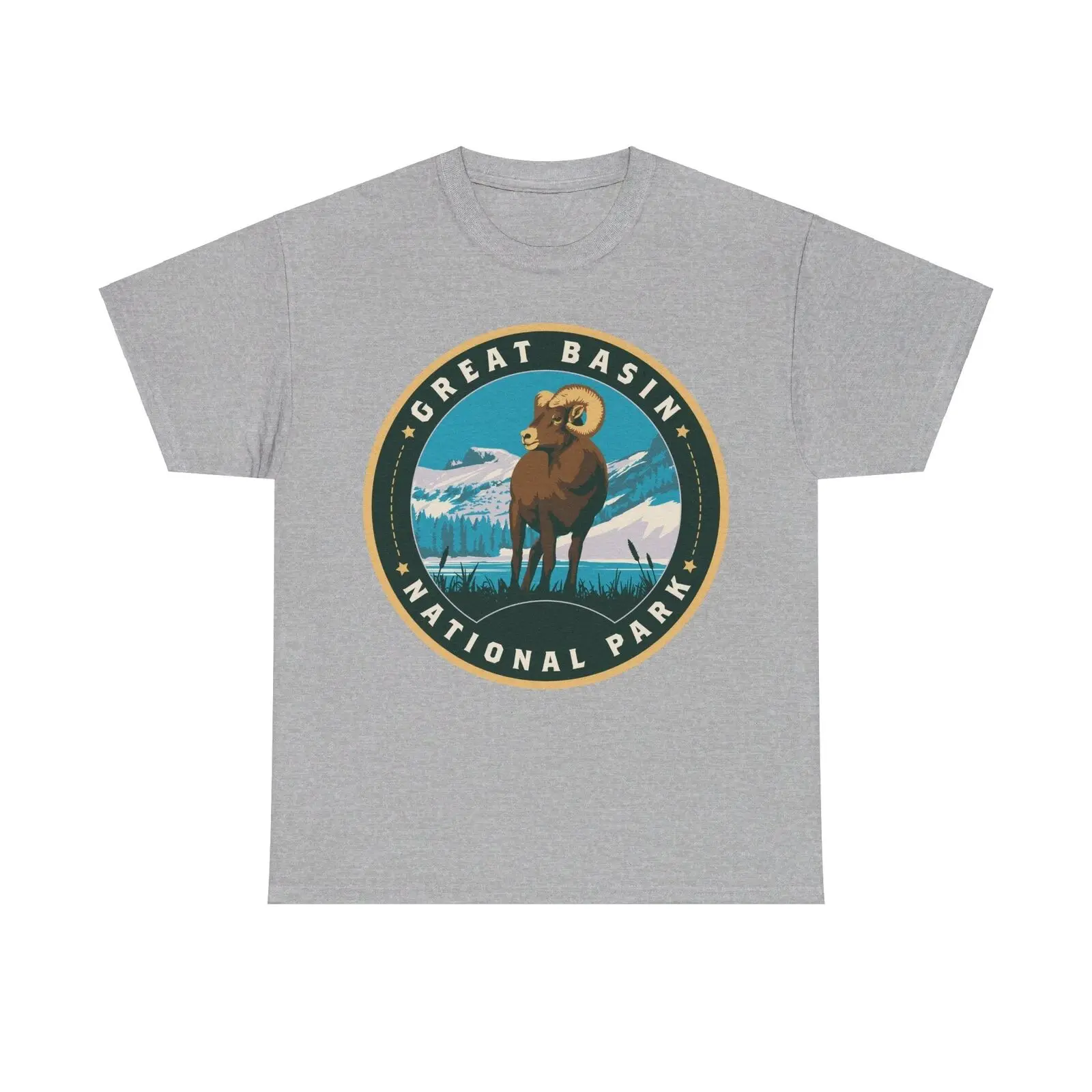 Great Basin National Park Nevada Round Logo T shirt