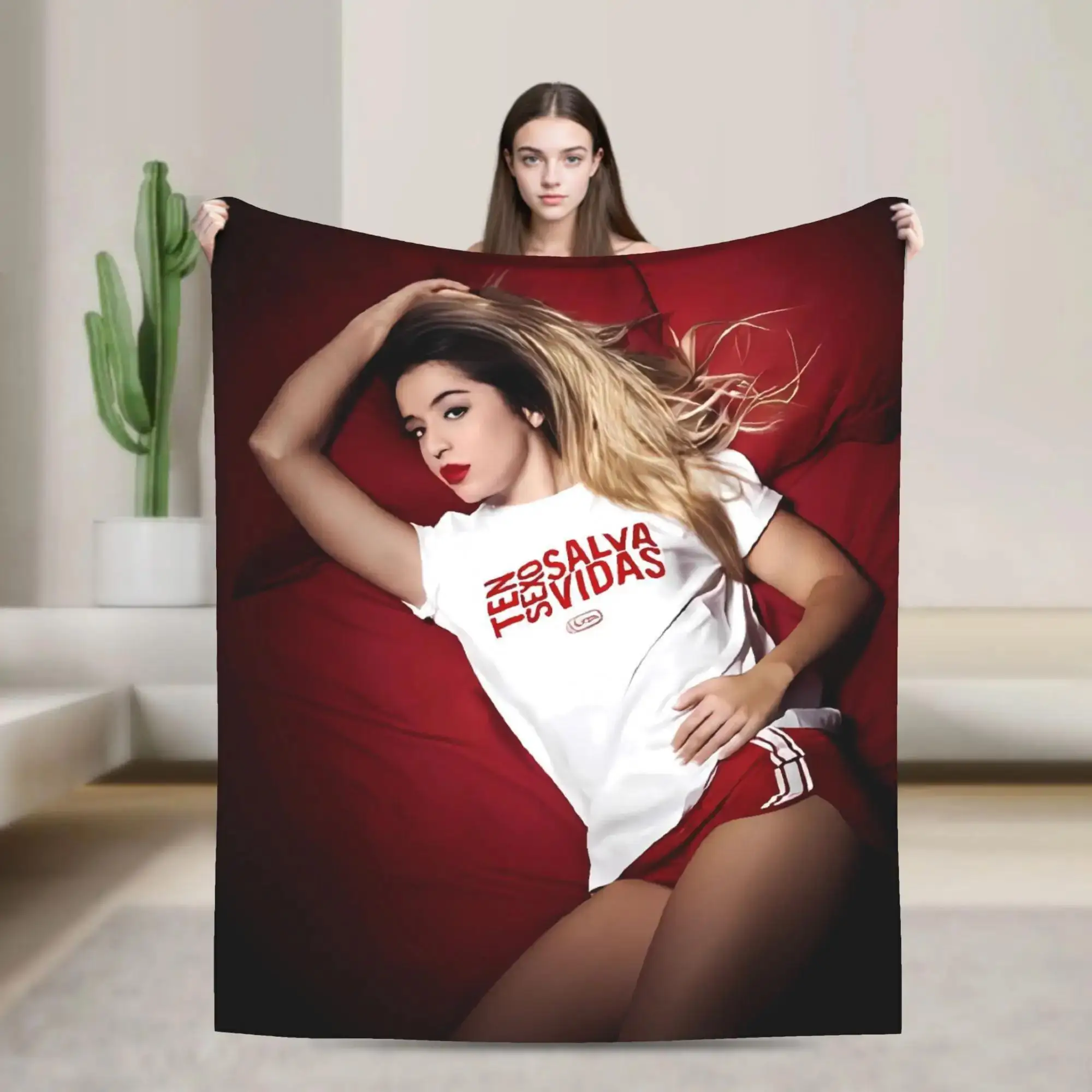 

Мягкое плюшевое одеяло LLolas IIndigos Spanish Singer, декоративное фланелевое покрывало для дивана, кровати, для использования на улице и в помещении