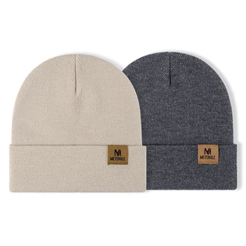 หมวกแฟชั่นยืดได้สำหรับผู้ชายและผู้หญิงหมวกกันลมให้ความอบอุ่นกลางแจ้งน่ารักระบายอากาศได้ดีเหมาะสำหรับฤดูใบไม้ร่วงฤดูหนาว