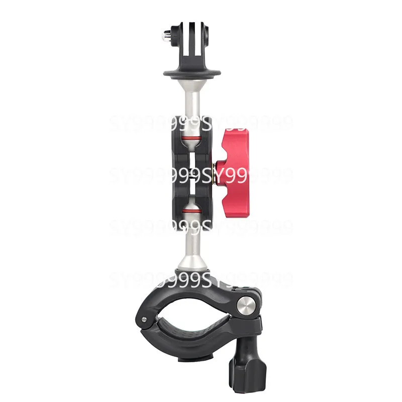 Motorcycle & Bicycle Riding Mount Clamp For MAXCAM Compatible with DJI Osmo Pocket 4 / 3 Camera, Off-road Accessory