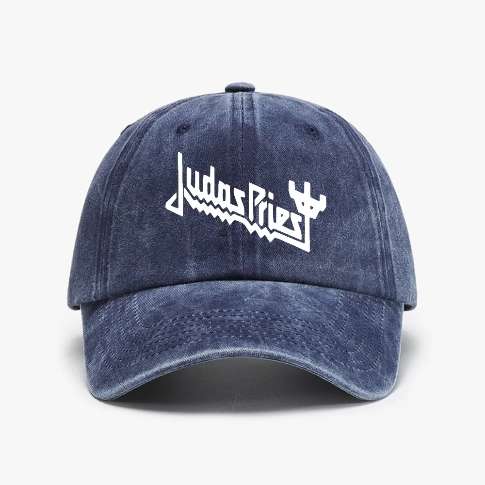 Judas Priest cap Judas Metal Band Priest Denim Baseball Cap Outdoor Men Casual Sun Visors Snapback Caps