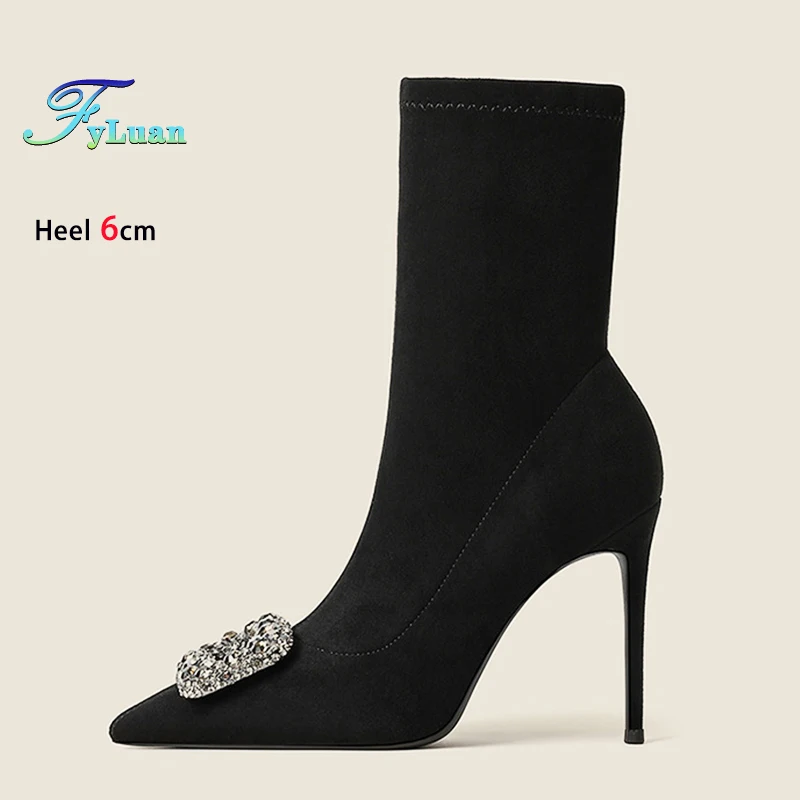 Women Suede 6CM 8CM… - image