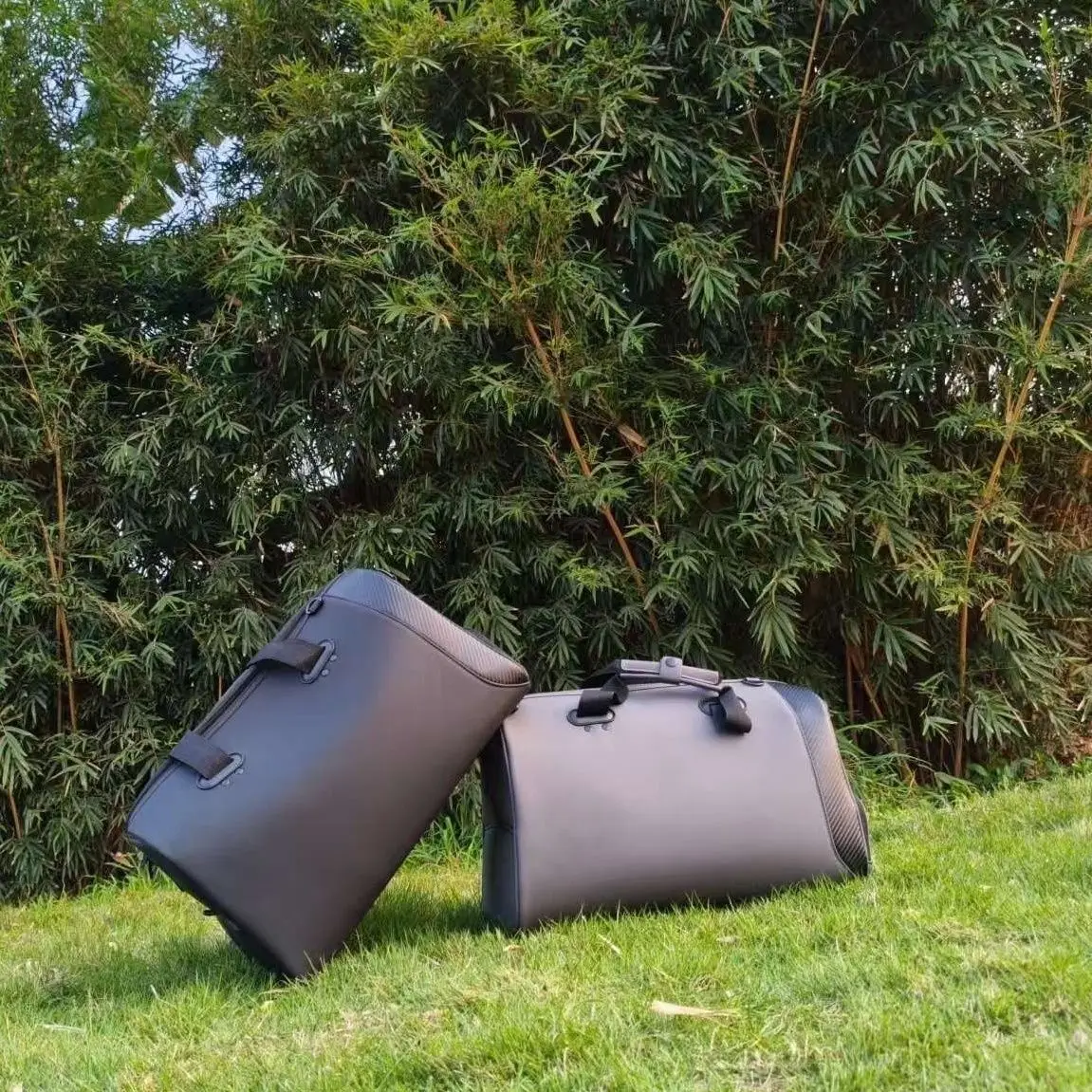 

Универсальная водонепроницаемая кожаная сумка-дафл — дорожная сумка через плечо для гольфа, для одежды, обуви и принадлежностей для игры на поле