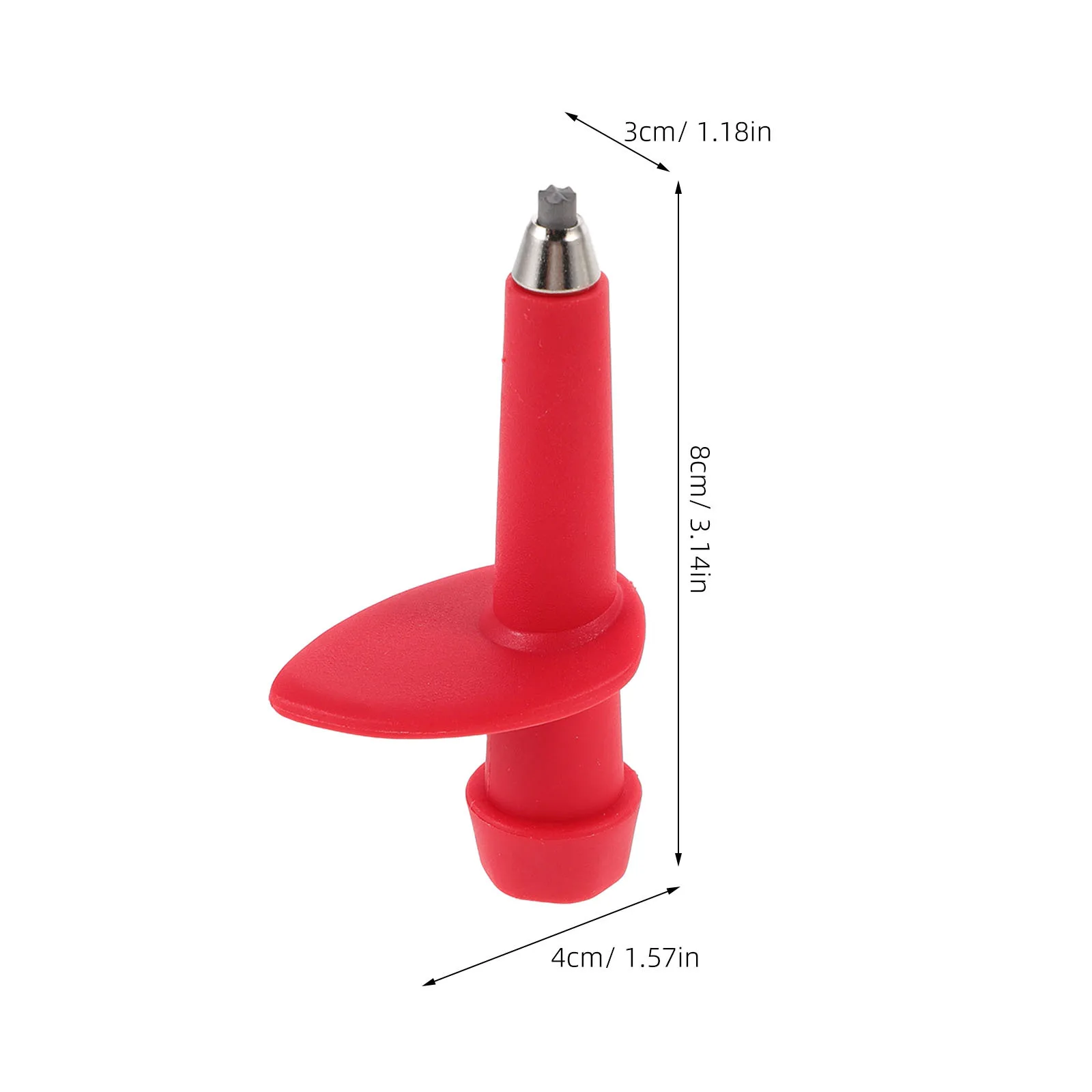 4 قطعة عصا للمشي لمسافات طويلة نصائح النايلون التنغستن الصلب العالمي صالح استبدال لرحلات التزلج القطب ينتهي قصب الملحقات #5