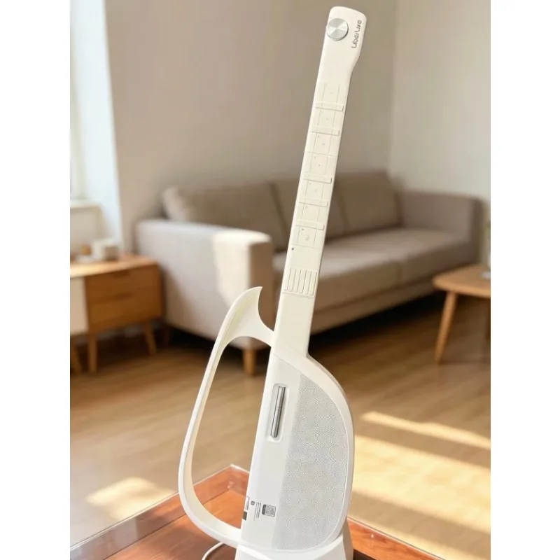 Stringless Carbon Fiber Body Electric Guitar Matte Finish Fusion Accompaniment Smart Automatic Chord Playing