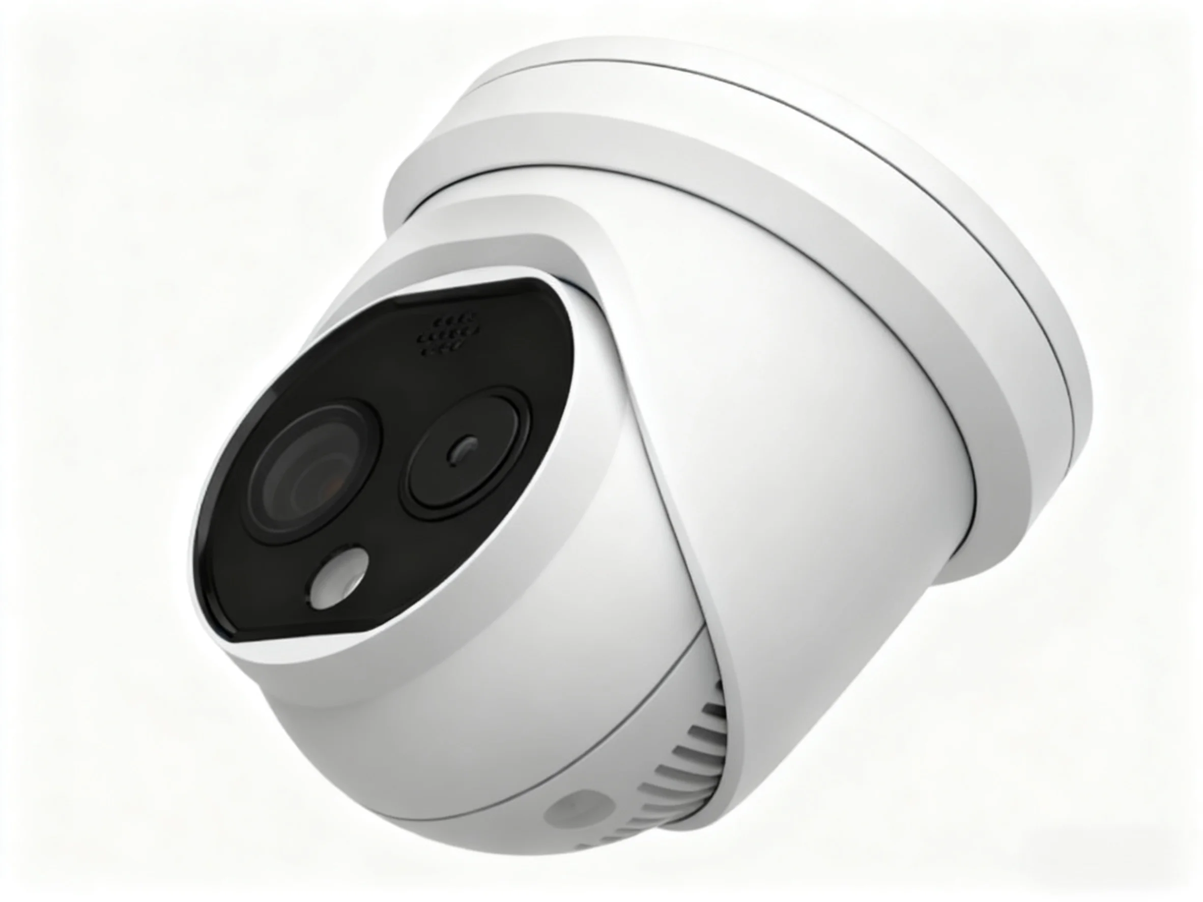 Thermal & Optical Bi-Spectrum Network Turret Thermal Imaging Security Camera