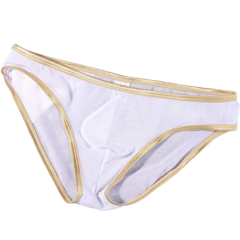 

Мужские прозрачные трусы-сетка с U-образным вырезом, ультратонкие, эластичные, быстросохнущие, с охлаждающим эффектом, эротические, для геев