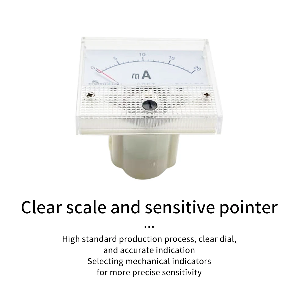 85L1-A AC ammeter milliampere meter 10a 20a 30a 50a 100ma 150/5A ammeter AC installation