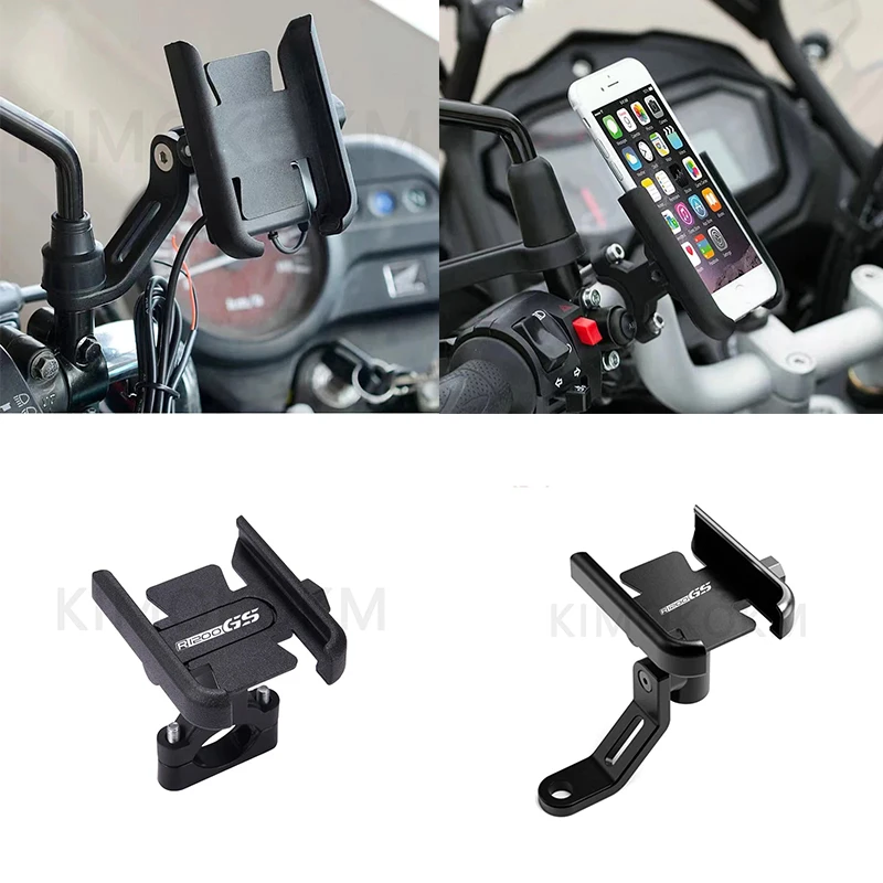 

For BMW R 1200 GS LC R1200GS R 1200GS ADV Adventure Motorcycle Mobile Phone Holder GPS Navigator Mirror Handlebar Bracket