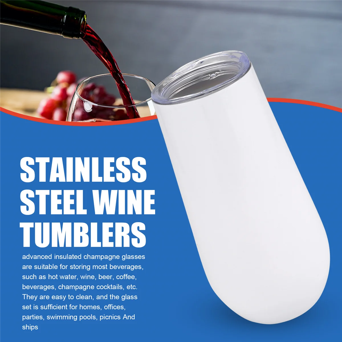 【Flash Sale】Wine Tumbler