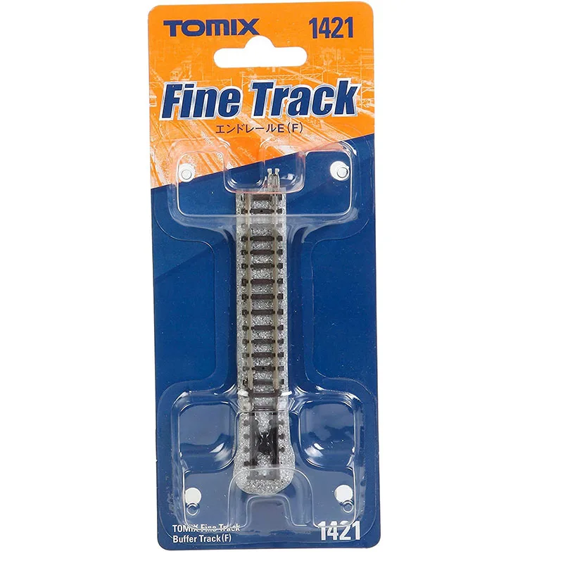 N Scale TOMIX Train Track 1421 S72.5+E Buffer Stop Track To Prevent Rolling Stock From Overshooting The Track Sand Table Display