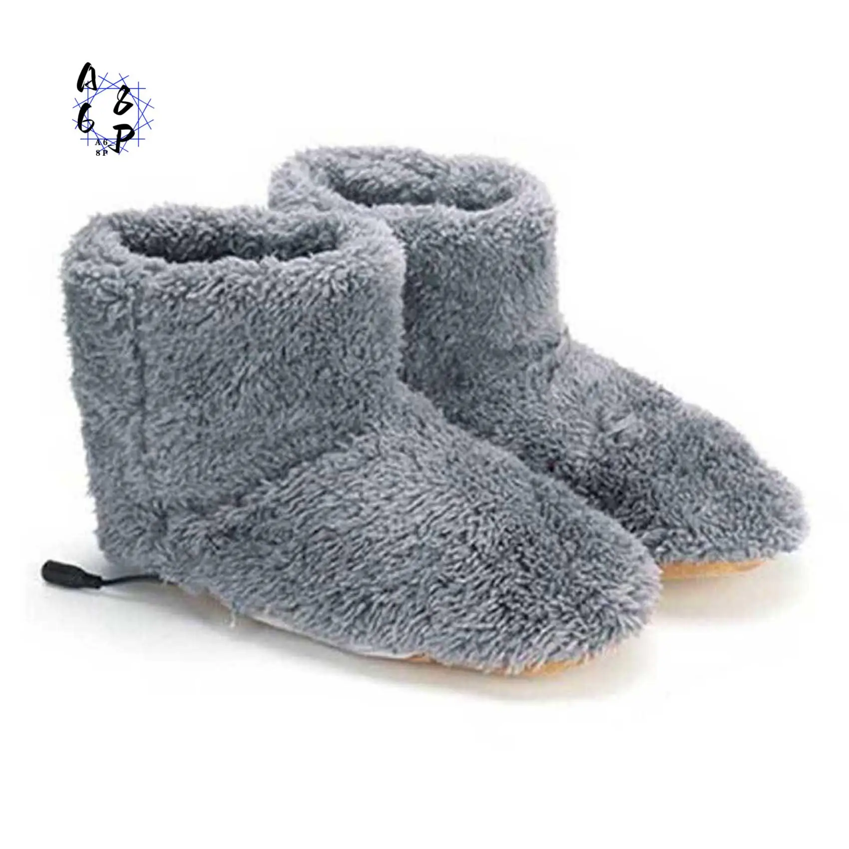 

A68P-зимние USB-нагреватели для ног, электрическая обувь, согревающая подушечка, плюшевые теплые электрические тапочки, стельки с подогревом для ног