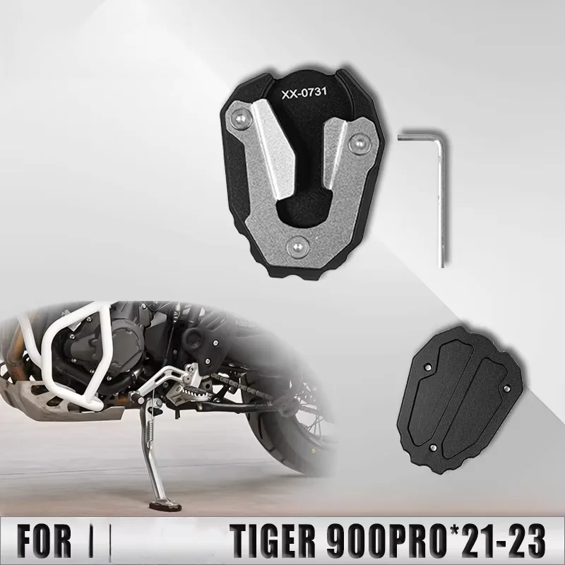 FOR Tiger 900 Rally pro Large Foot Pad Reinforced Stainless Steel Corrosion-Resistant Rust-Proof Off-Road Motorcycle Accessory