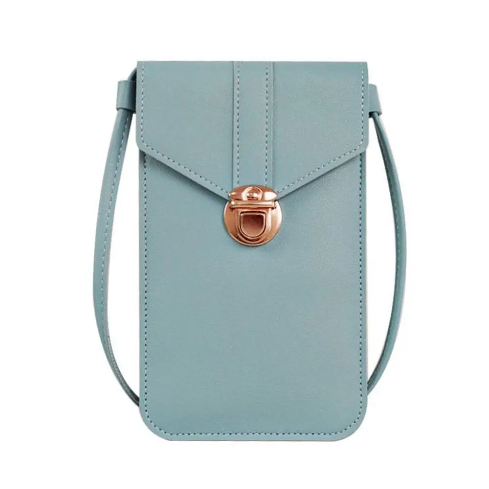 New Strap Smartphone Touch Screen Phone Purse Shoulder Bag Wallet Handbag
