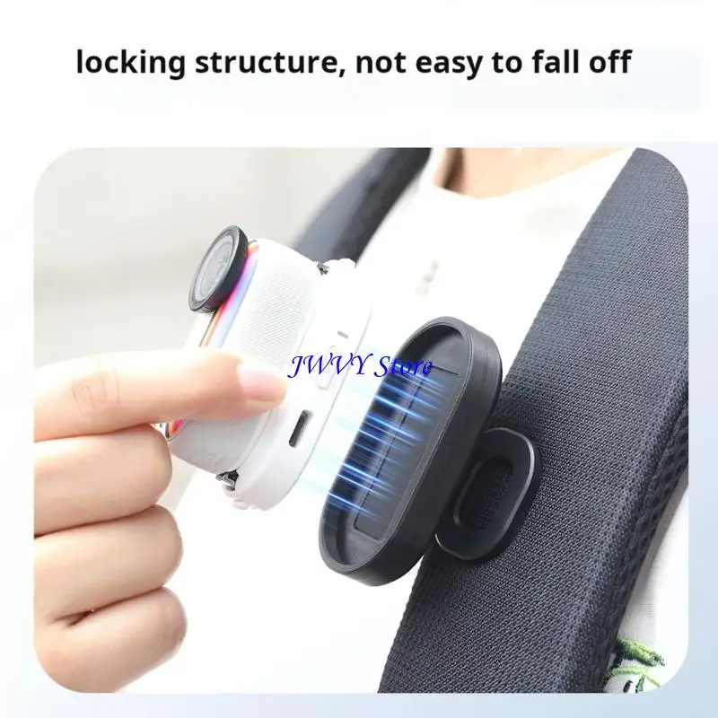 573A Quick Release Backpack Clip Specifically For 360 GO3S Camera With Multiple Position Mounting Option