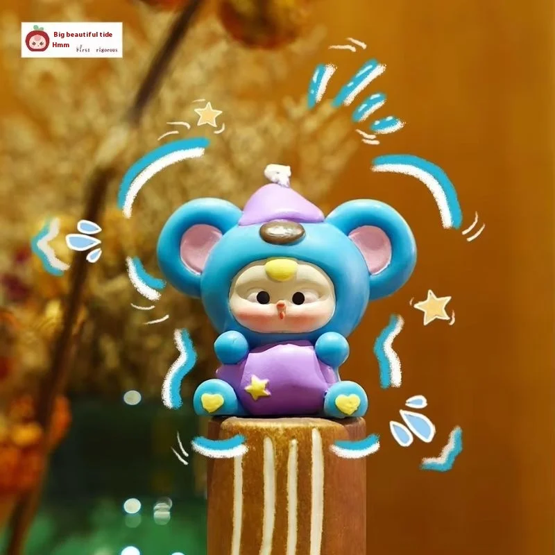 Baby Tre 8 pezzi di cera è la tua candela profumata scatola cieca a sorpresa tendenza simpatico cartone animato profumo ornamento fatto a mano regalo da collezione