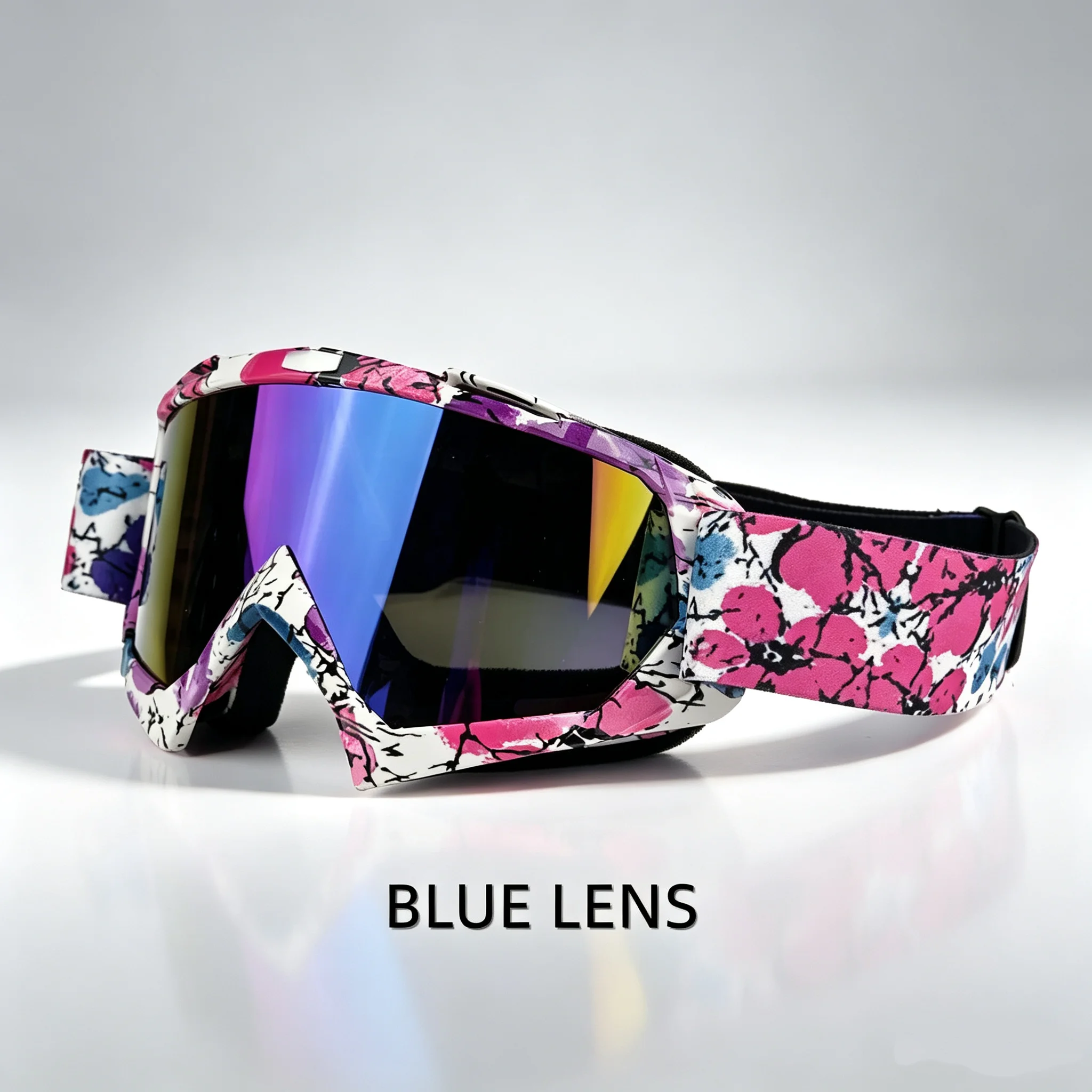 Outdoor Sports MX Motocross Goggles, Windproof Protective Glasses for MTB ATV Cycling & Off-Road Racing Competitions