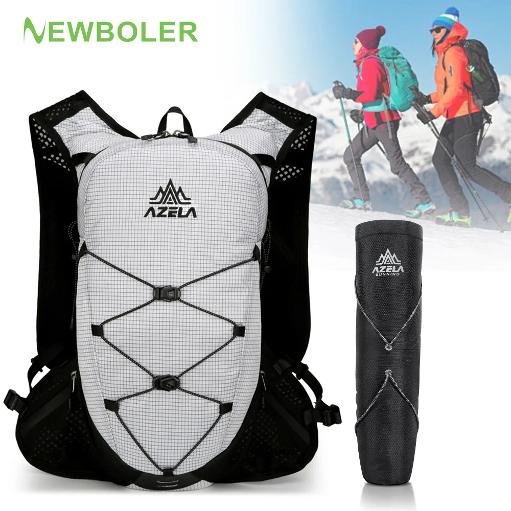 

Уличный рюкзак для бега по пересеченной местности, сверхлегкий женский и мужской жилет для бега, гидратационный жилет для марафона, велосипедная сумка для марафона, велоспорта, пешего туризма