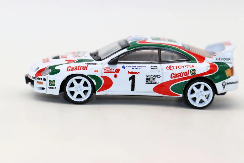 New 2025 BMC 1/64 Scale Celica ST205 Tour de Corse Rallye France 1995 Racing Car Diecast Alloy Toys Model For Collection gift