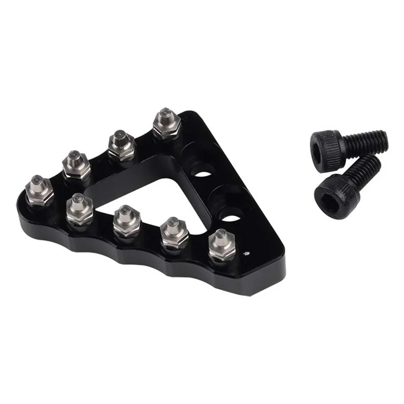 Motorcycle Rear Brake Pedal Plate Tip for Beta 125 200 250 300 350 390 400 450 RR 2T 4T(Black)