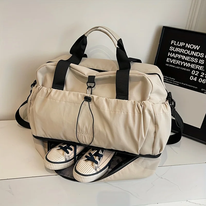 حقيبة سفر كبيرة - واسعة وخفيفة الوزن ومتينة. مع حزام وجيوب قابلة للتعديل. مثالية للسفر والتنقل. #6