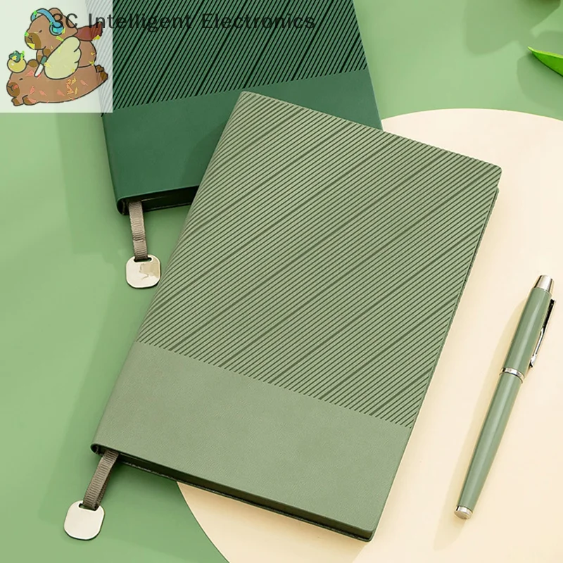 Thickened Notebook Diary Notebook Vintage High-end PU Leather Classic Travel Diary Notebook Business A5 Notebook Gift Box