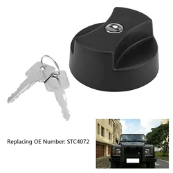 Car Fuel Filler Cap With 2 Locking Keys For Land Rover Defender 87-98 STC4072
