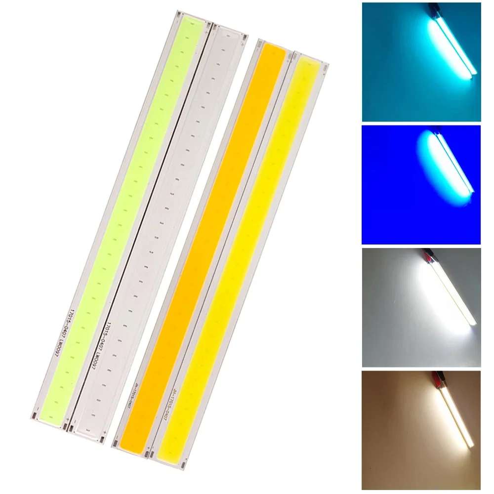 

170*15MM-0407 6W DC12-14V COB Chip LED Strip For LED Flood Light Cold White Warm Ice Blue DIY LED Spotlight Lamp Home Lighting