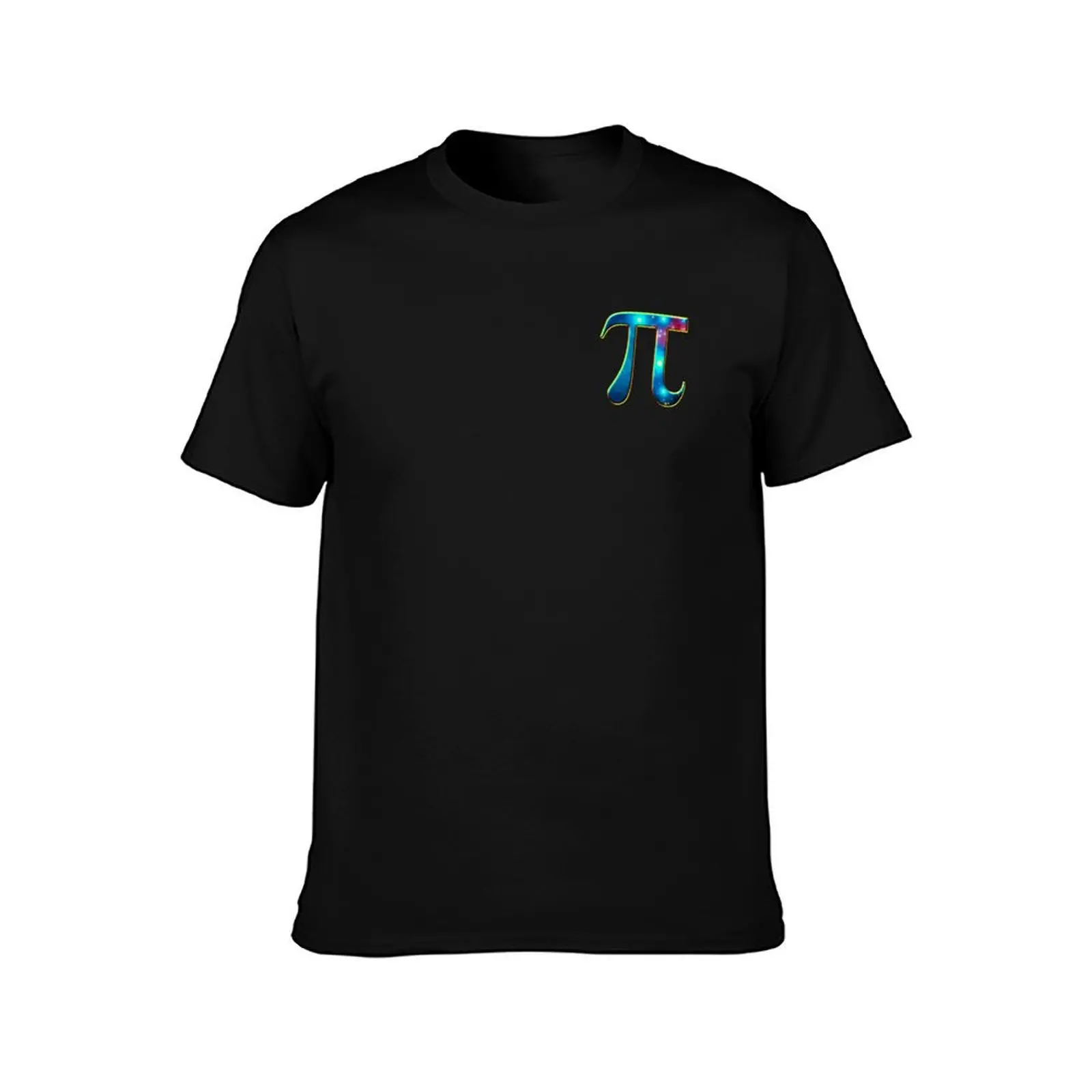 Pi π Galaxy Science Mathematics Math Irrational Number Sequence T-Shirt Gym Exercise Short Sleeve T-Shirt