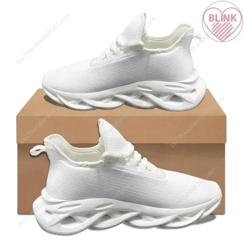 Custom Women And Men Sneakers Running Shoes Sport Casual Couples Gym Mens 3D Print Custom Logo All Print Design DIY Free Design