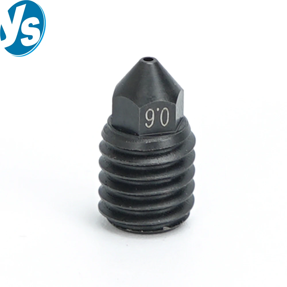 0.2/0.4/0.6/0.8mm Hardened Steel Nozzle for Bambu Lab A1 / A1mini / H2D 3D Printer, Wear Resistant High Flow Extruder Nozzle