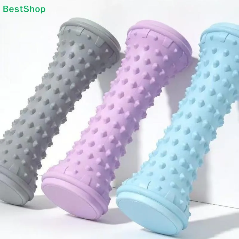 〔Z〕TPE Spiky Foot Massage Roller Deep Acupressure For Home Office Post Workout Foot Care