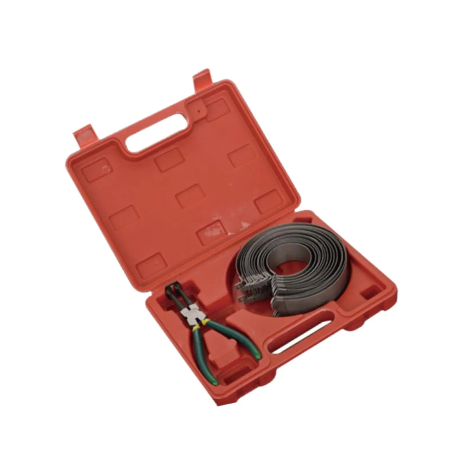 

Piston Ring Compressor Tool Set Cylinder Installer Universal with Storage Case